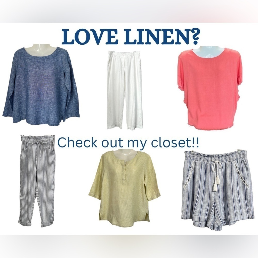 LOVE LINEN? Check out all of the linen pieces in my closet!